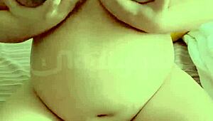 Hey, big tits pregnant Indian Arab slut is ready to get fucked hard