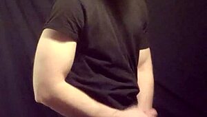 Gay Man Jerking Off His Big Cock!