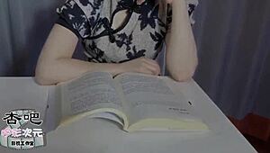 beautiful boss transforms into chang'e and jade rabbit for intense play in mid-autumn festival