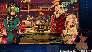 yo, blowjob and stylish chain fights with chainsaw girl in dohna dohna, wild stuff!