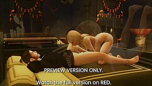 Rough 3D Hentai Bride Gets Aced!