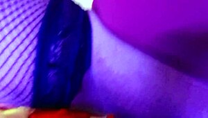 Pretty chubby girl sucks cock and gets creampied like a goddess with stepmother's friend