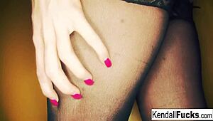 Kendall's Sexy Tease with Fetish Vibes