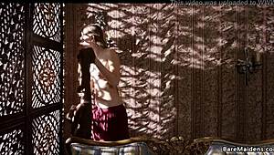 Medieval maid Alyce Anderson explores herself in Bare Maidens