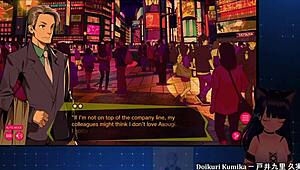 yo, blowjob and stylish chain fights with chainsaw girl in dohna dohna, wild stuff!