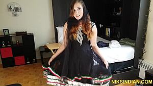 fair lady experiences intense encounter with desi black dick