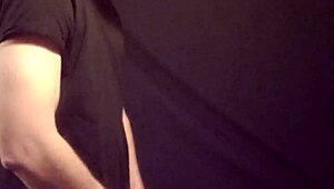 Gay Man Jerking Off His Big Cock!