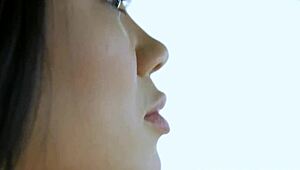 stepsiblings sharing this lucky throbbing cock making him moan 😍