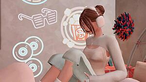 Futanari Stepsister Fixes Stepsister for Hard Anal and Rough Facefuck