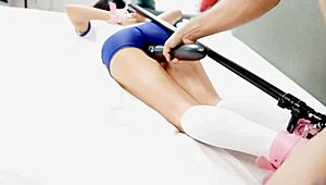 Japanese Cute Girl Tied Up in Tight Bondage Scene