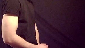 Gay Man Jerking Off His Big Cock!