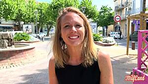 julie the french milf seeks wild pleasure in part 1