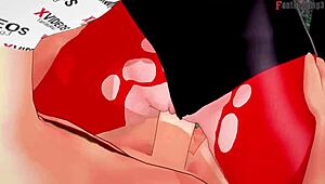 See through Elastigirl goes wild in forest hentai adventure