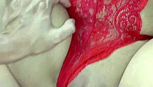 Big booty Indian village girl rocks lingerie for steamy sex