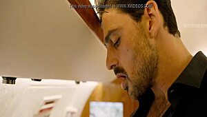 365 days airplane scene with steamy oral action