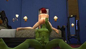 Hulk Fucks Redhead Anal