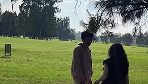 I Got Fucked by Stranger Cxlila in a Public Park After Meeting Her