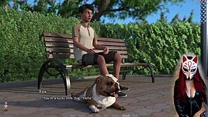 Unbelievable! Golden Boy Ep 1 - Wild Porn Game with Mommy's Big Ass Outdoors!