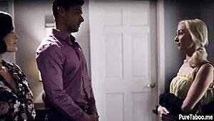 I am the annoyed milf wife who jumped into this cheating threesome sex.