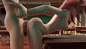 Sodeno19 Collect Part 2 Delivers Intense Anime Hentai Blowjob and Creampie Action in 3D!