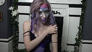 Pov Fairy Babe Blows Cock for Intense Facial Cumshot