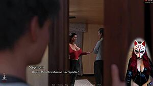 Unbelievable! Golden Boy Ep 1 - Wild Porn Game with Mommy's Big Ass Outdoors!