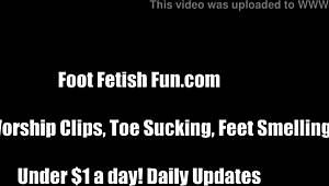 Jerk Your Cock While We Wiggle Our Toes For Ya