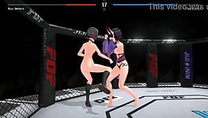 cute ladies having sex in fuck or fight new 2024 ryona hentai game 😈