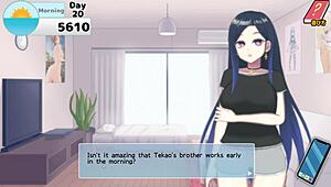 Megu hungry for dick in hentai