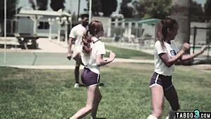 teen lures old teacher into rough forbidden fucking session.