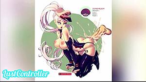 Weiss from RWBY in a kissing compilation