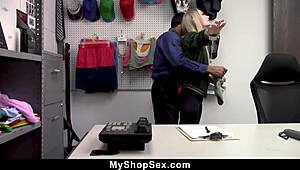 Emma Starletto CAUGHT Stealing at Storefront - MyShopSex SCANDAL!