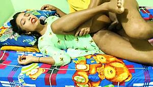 Village Girl's Tight Pussy Drilled Rough in Homemade Clip