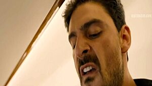 365 days airplane scene with steamy oral action