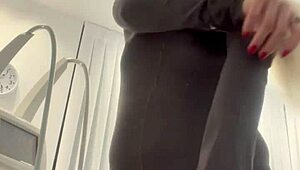 removing my clothes tease and getting dress again