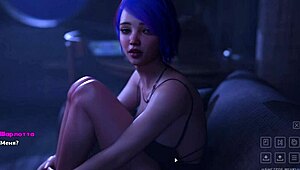 big tits handjob gameplay in santa county part 12.