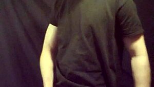 Gay Man Jerking Off His Big Cock!