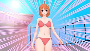 All Rough Sex Scenes Featuring Cunilingus, Boobs, and Nipples in HS Tutor Part 6 Game