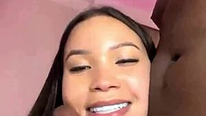 Man, BBC negão poundin’ that hot Japanese Lina Nakamura real good, oops!