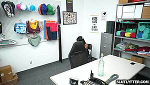 Yo, see this ebony teen with big tits grinding hard on huge cock! 🔥