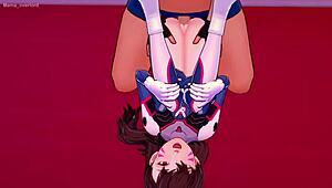 Hell yeah! DVA hits the love hotel again for wild 3D hentai anal action