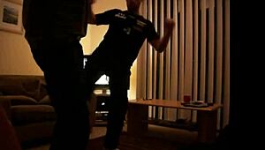 Gay Foot Kickboxing Match