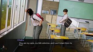 waifu academy gameplay reveals steamy anime schoolboy secrets