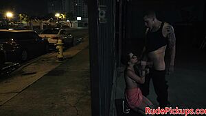 teen 18+ roughfucked in public