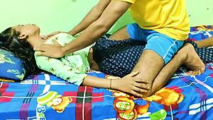 Village Girl's Tight Pussy Drilled Rough in Homemade Clip