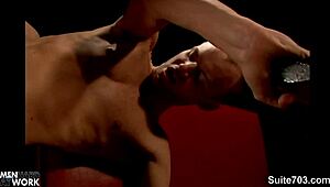 horny gays fuck hard in locker room with big cocks