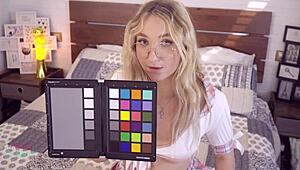 Photo Casting for 18-Year-Old French Blonde Teen