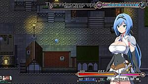 lets play nightmare knight with sexy paladin masturbating