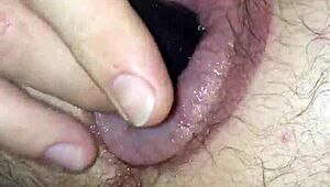 Fucking My Puffy Man Pussy With A Toy In Homemade Scene