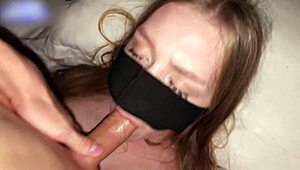 Stepsister's Legs Shake With Pleasure Before Penetration